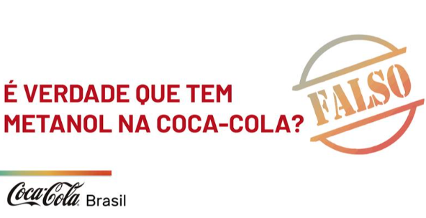 É verdade que tem metanol na Coca-Cola?