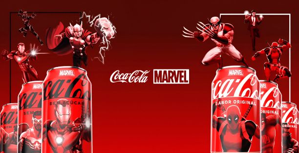 Brasal Refrigerantes lança Coca-Cola e Marvel em Brasília